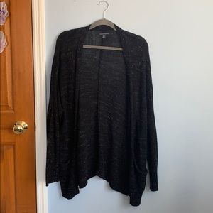 Black cardigan